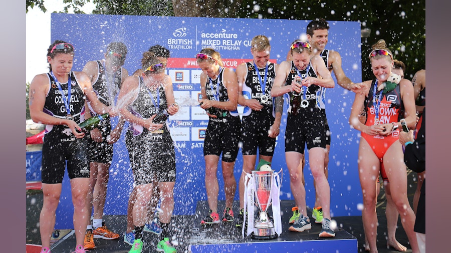 Leeds lift first ever Accenture British Triathlon Mixed Relay Cup