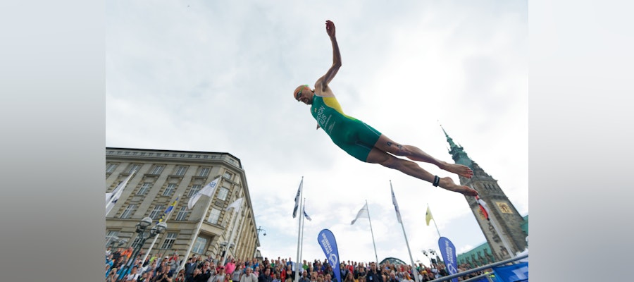 Great moments in triathlon by Petko Beier