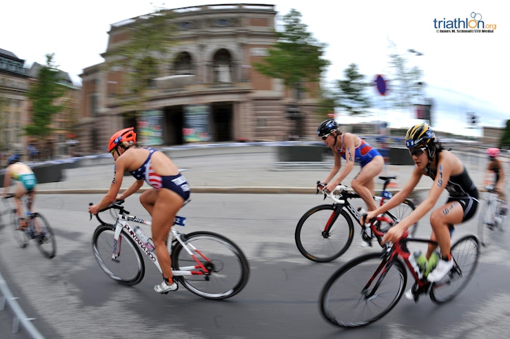 Las mujeres listas para correr en Estocolmo