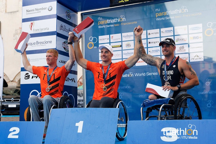 British paratriathletes claim four gold medals in Iseo