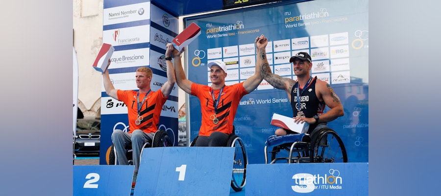 British paratriathletes claim four gold medals in Iseo