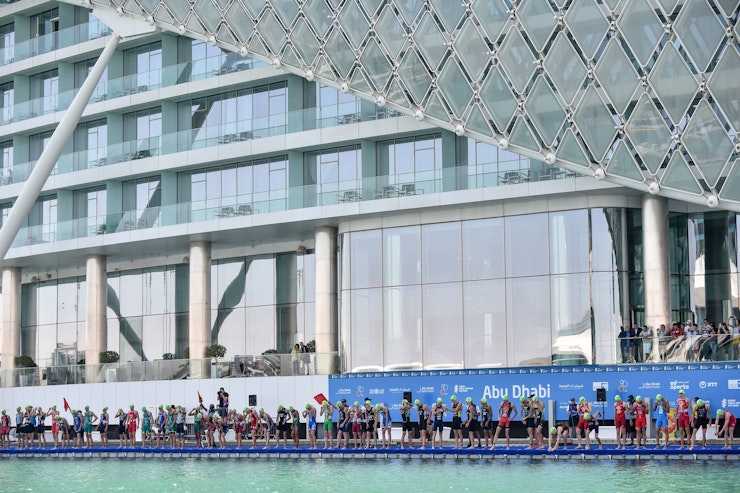 Stunning line-up of the world’s leading triathletes set for Abu Dhabi