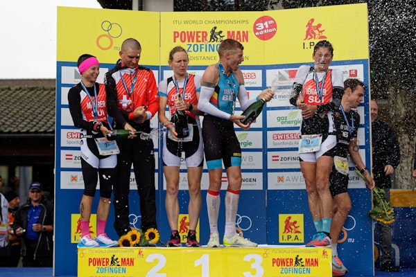 Swiss athletes storm the Zofingen ITU Powerman Long Distance Duathlon World Championships