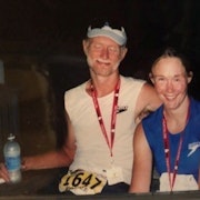 Kirsten Sass, USA, racing in honour of an inspiring father
