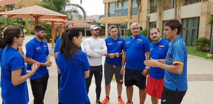 Triathlon helping to reconstruct the lives of Syrian athletes and coaches