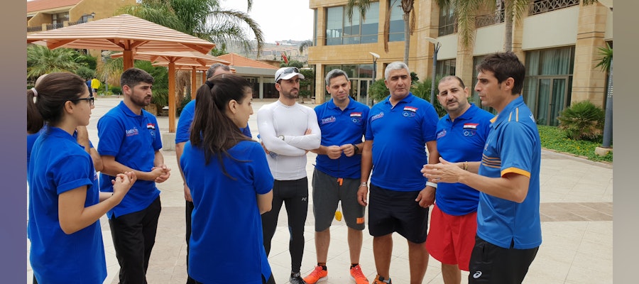 Triathlon helping to reconstruct the lives of Syrian athletes and coaches
