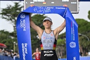 Nina Eim shines through the showers to earn second Rome World Cup gold