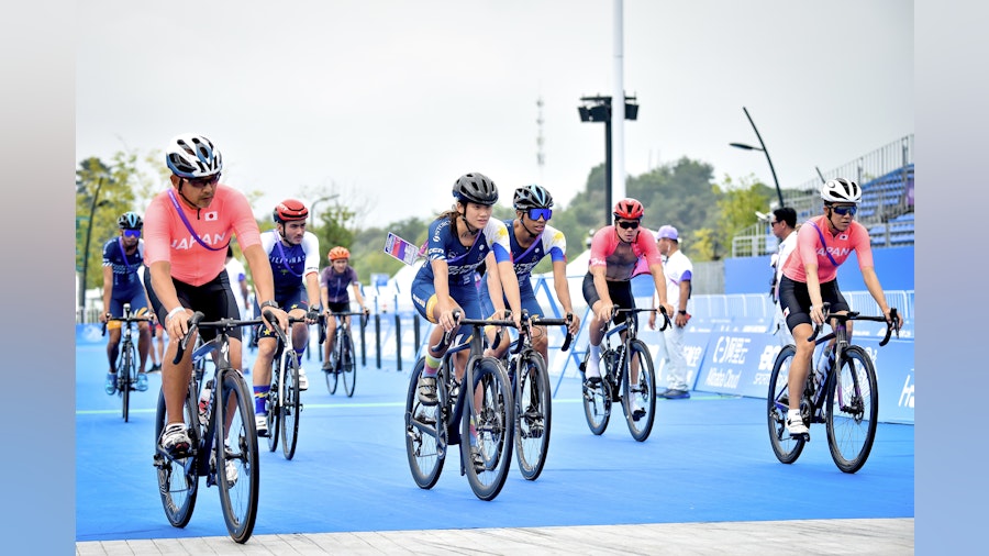 Triathlon takes the stage at the Asian Games in Hangzhou