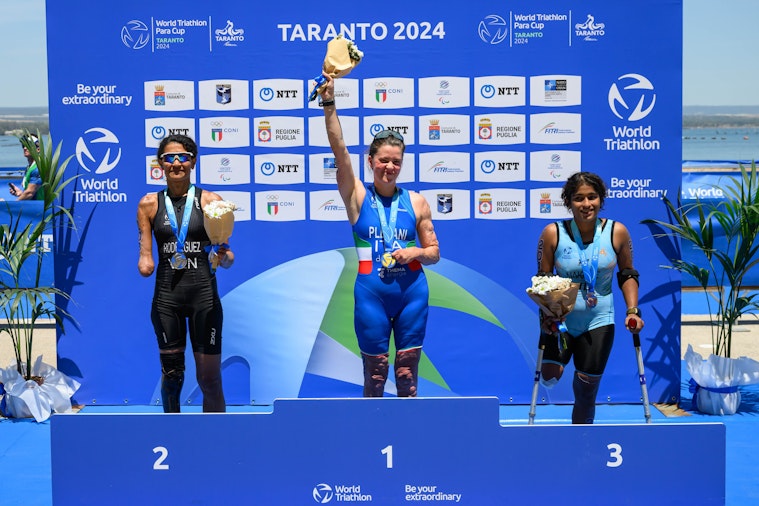 Plebiani and Achenza lead home medal charge at Para Cup Taranto