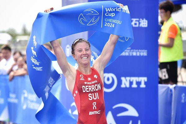 Julie Derron delivers once more with stunning World Triathlon Cup Chengdu win