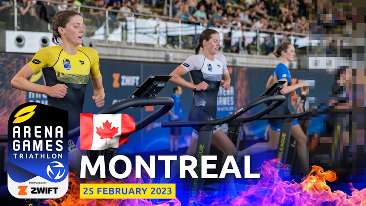 Everything ready in Montreal for the Arena Games Triathlon '23 kick-off