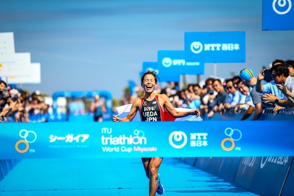Ai Ueda And Matthew Mcelroy Strike Gold In Miyazaki Triathlon Org