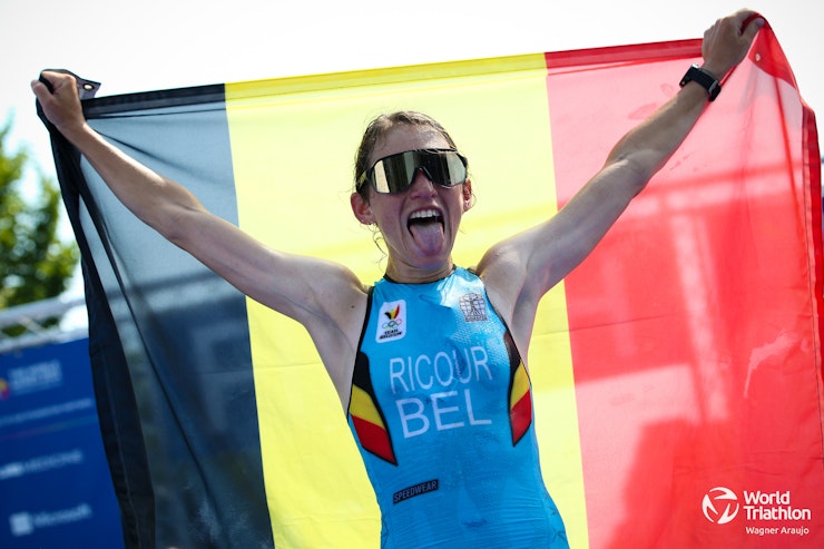 la belga Ricour fue oro en el Duatlón de los Juegos de Playa