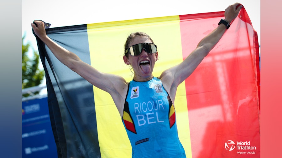 Belgium's Maurine Ricour claims gold at the 2022 World Games Duathlon