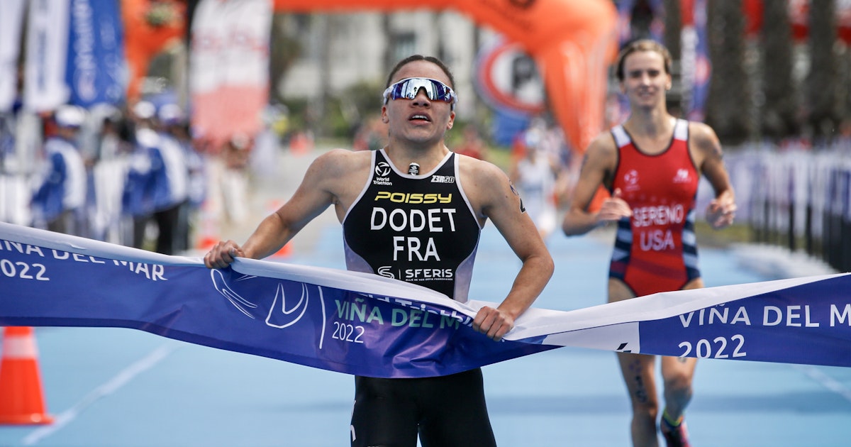 Dodet se lleva el oro en Viña del Mar en el cierre de la Copa del Mundo de Chile • Mundial de Triatlón