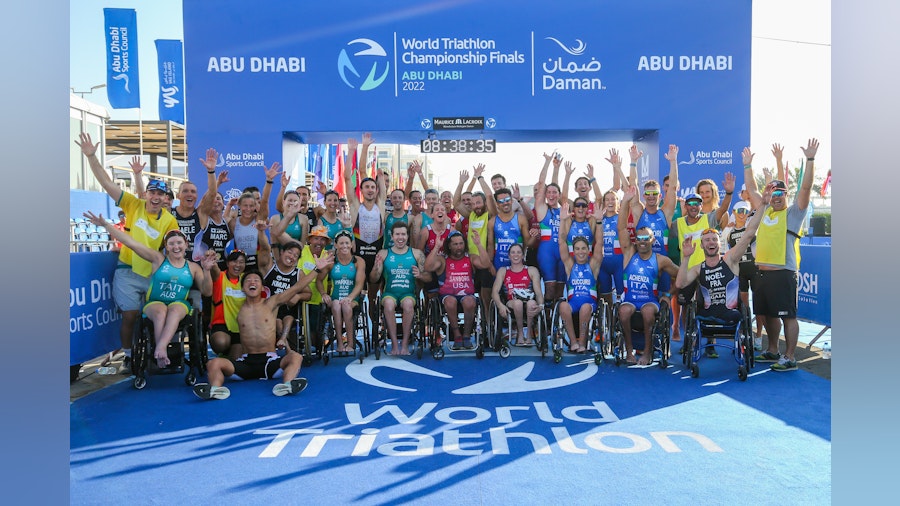 Para Triathlon history made in Abu Dhabi with first ever Para Triathlon Mixed Relay