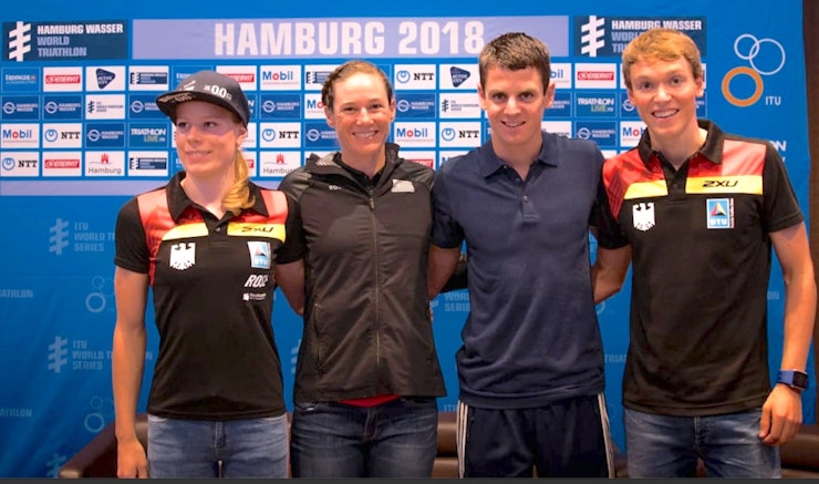 Conferencia de prensa en Hamburgo