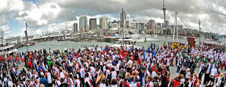 Participación récord de atletas categoría grupo por edades en Auckland 2012