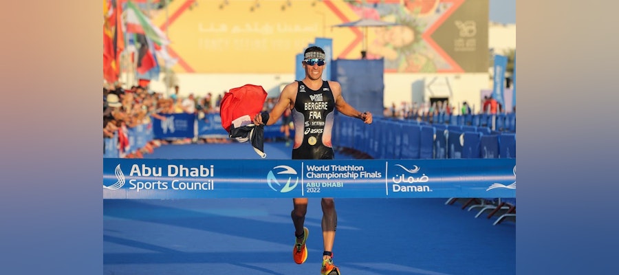 Bergere times first WTCS gold to perfection and becomes 2022 World Triathlon Champion in Abu Dhabi
