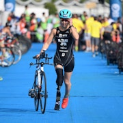 Para triathlon stars come out for first action of the season in Yokohama