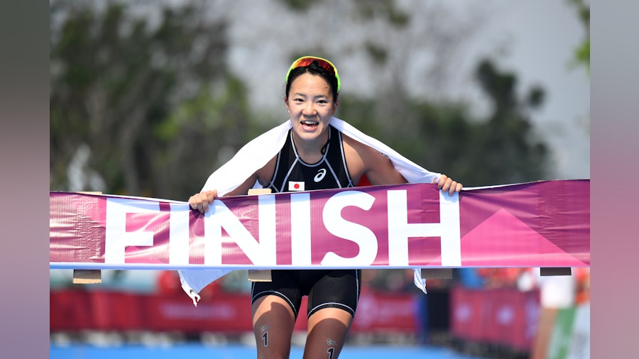 Takahashi dominates triathlon at the Asian Games to claim the gold medal