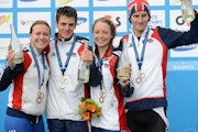 Great Britain glorious in back to back ITU Triathlon Mixed Relay World Championship wins