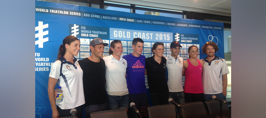 Press conference highlights from the World Triathlon Series Gold Coast
