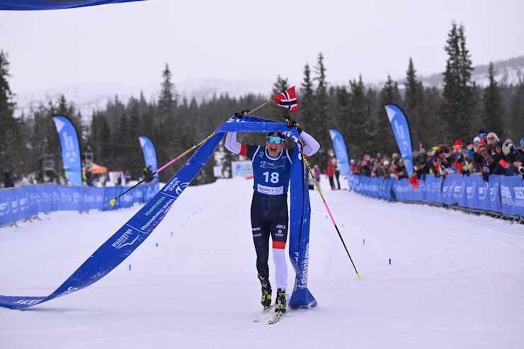 Norway's Tungesvik glides to gold at Winter World Championships Skeikampen