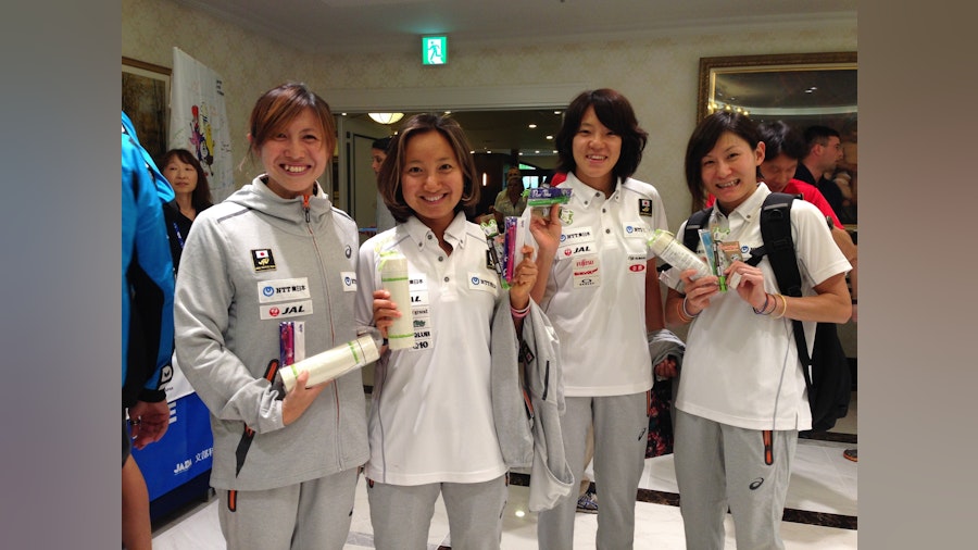Athletes in Yokohama commit to clean sport