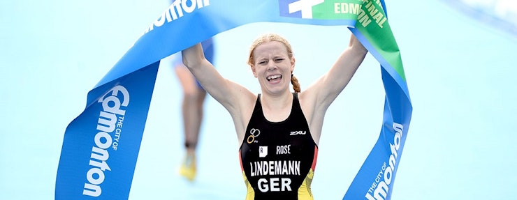 Lindemann turns bronze to gold in junior women's race