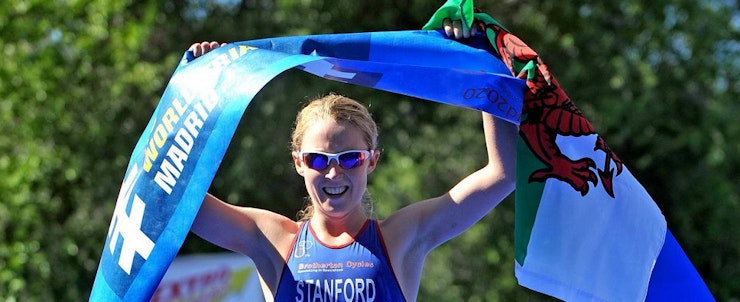 Stanford secures first ever World Triathlon Series in Madrid