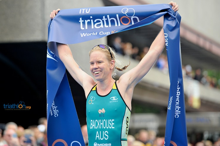 Gillian Backhouse grabs the first ever Karlovy Vary World Cup title