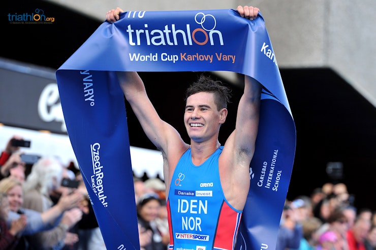 First ever World Cup victory for Gustav Iden in Karlovy Vary