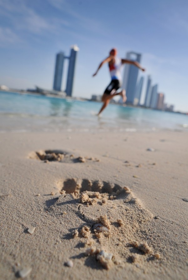 Abu Dhabi foot print