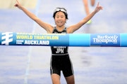 Fumika Matsumoto wins Japan's first ITU World Championship in 2012 Junior Women's Race