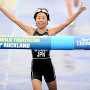 Fumika Matsumoto wins Japan's first ITU World Championship in 2012 Junior Women's Race