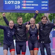 Team Norway wraps remarkable sweep of European Games golds with Mixed Relay win in Krakow