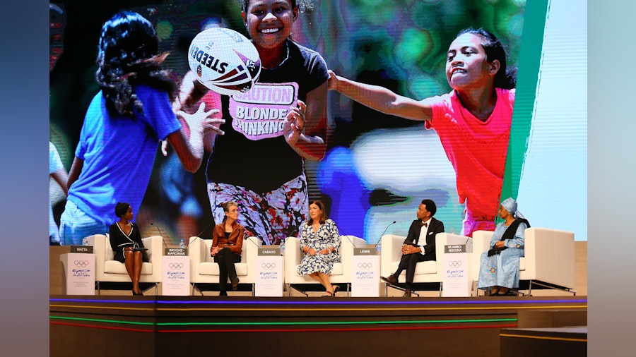 ITU President encourages women empowerment at the Olympism in Action Forum