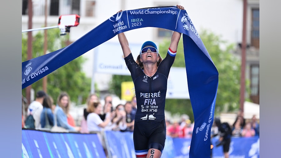 Marjolaine Pierre delivers golden performance in Ibiza to win debut Long Distance world title