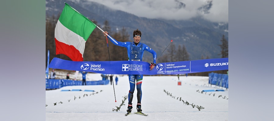 Franco Pesavento blows away rivals to secure Winter Triathlon world title