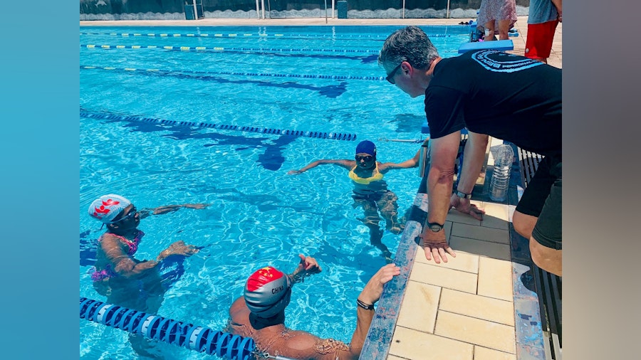 Ben Gathercole leads training camp for Pacific Island athletes and coaches