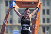 Richard Varga (SVK) and Nicky Samuels (NZL) crowned 2012 ITU Aquathlon World Champions