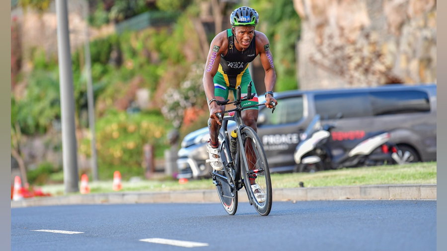 South Africa's Mhlengi Gwala competes in first Para World Cup in Funchal