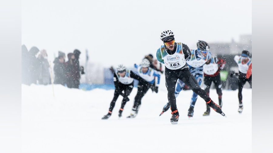 Leboeuf and Modig earn the highest honours at Quebec S3 Winter Triathlon World Cup