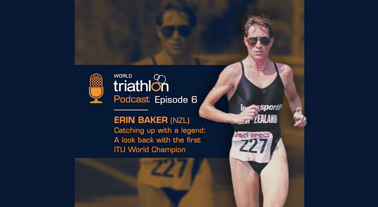 Erin Baker, campeona Mundial en Avignon 1989 en el podcast del Triatlón Mundial