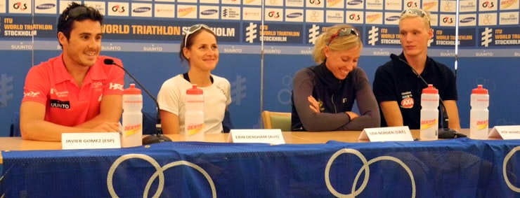 Conferencia de prensa anterior al Campeonato de Estocolmo
