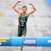 Wian Sullwald runs away to 2012 ITU Junior Men's World Championship