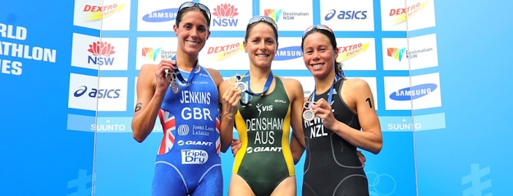 Australia's Erin Densham surges to first ITU World Triathlon Series win in Sydney opener