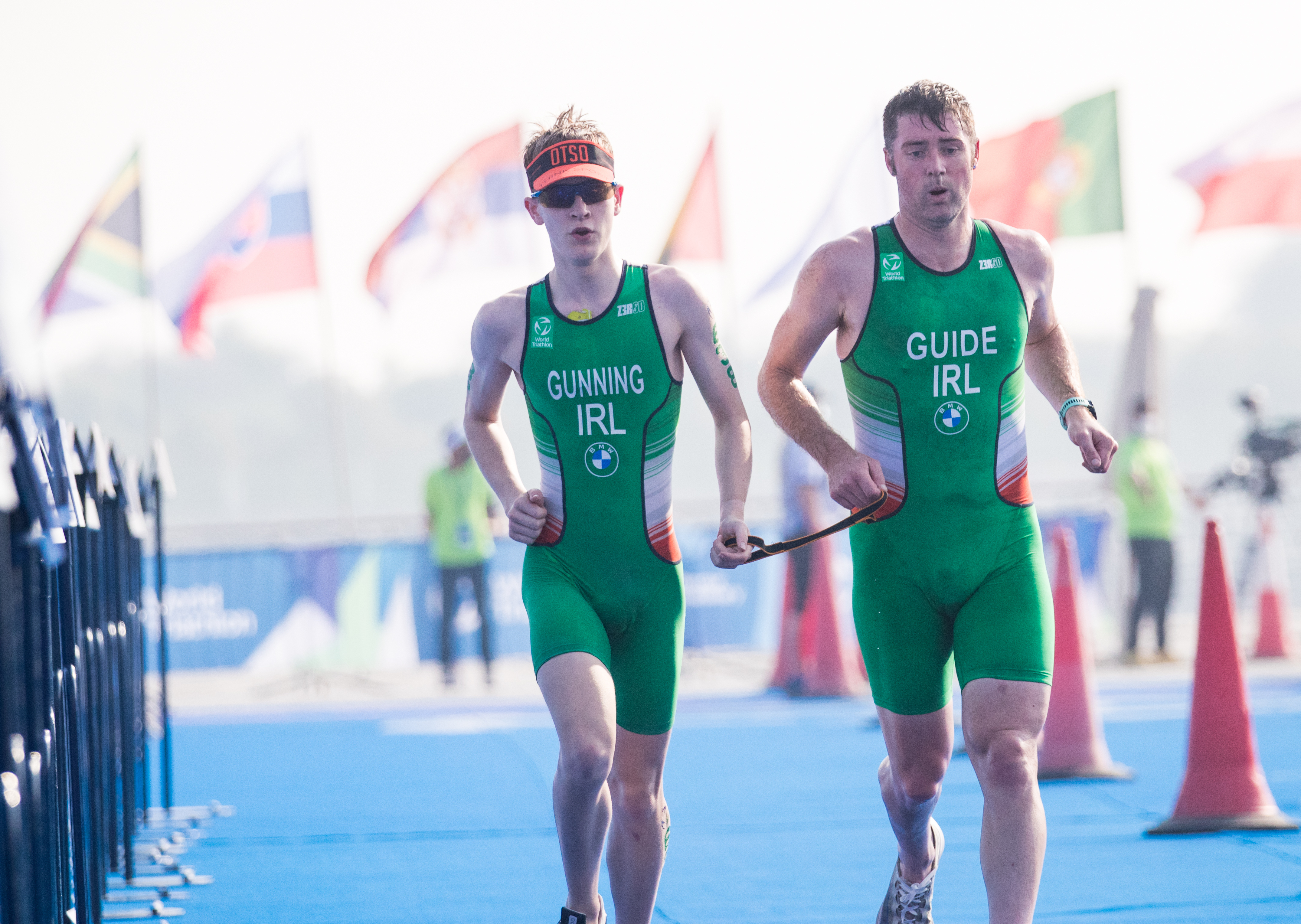 Visually Impaired Para Triathletes set to make history at