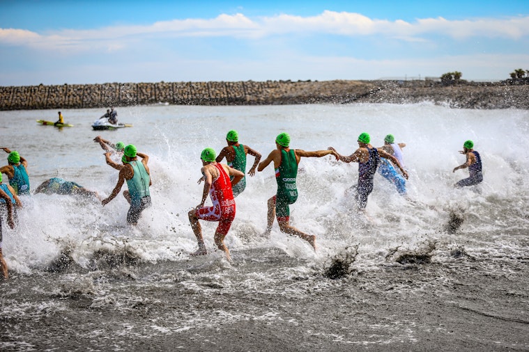 Athletes return to the coastline of Miyazaki for the next World Triathlon Cup